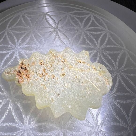 Sugar Quartz Crystal Cluster Leaf (#2)‎ - Picture 5 of 11